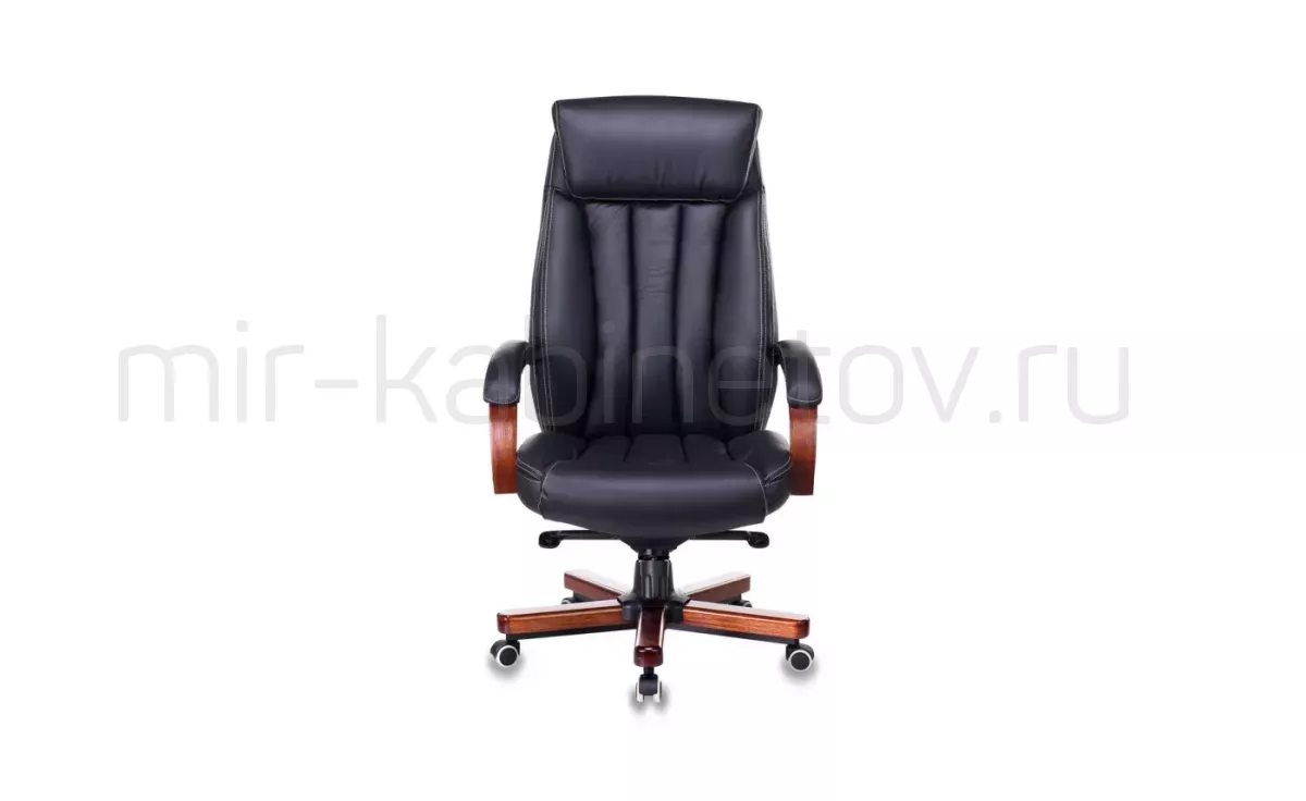 Кресло руководителя T-9922WALNUT/BLACK – фото 3