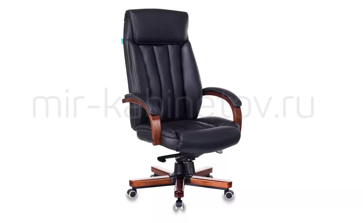 Кресло руководителя T-9922WALNUT/BLACK – фото 1