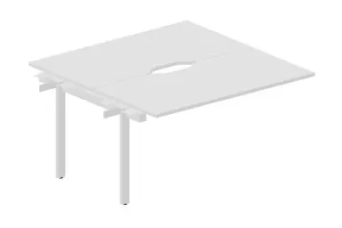 Cтол bench приставной (с эргономичными вырезами)