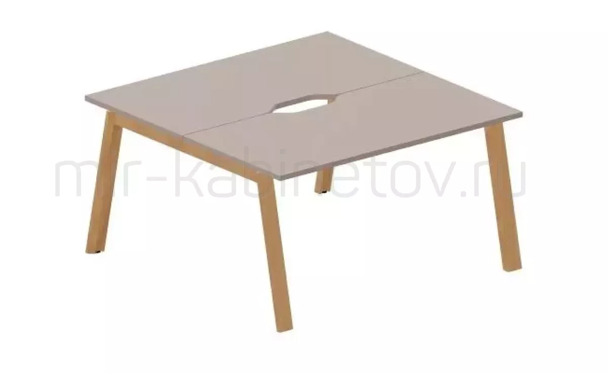Cтол bench отдельный (с эргономичными вырезами) – фото 1