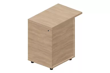Тумба приставная (4 ящика, без ручек)