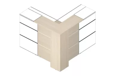 Модуль угловой с молдингом