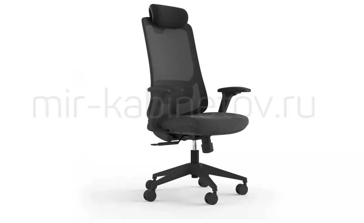Кресло для руководителя Geeco Black, EJK80.SW, Gray (MA06) – фото 1