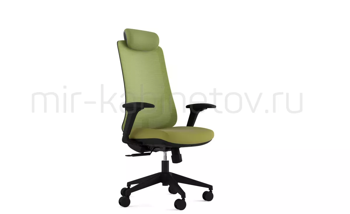 Кресло для руководителя Geeco Black, EJK80.SW, Green (MA05) – фото 1