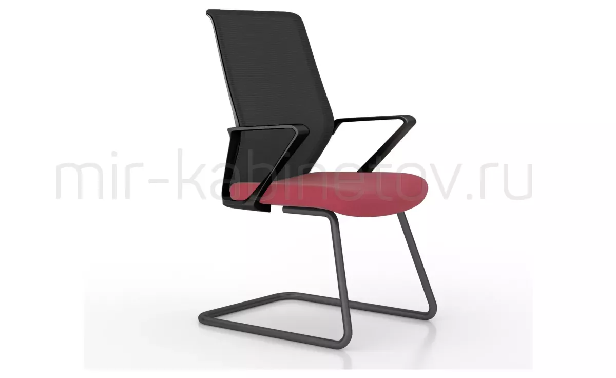 Кресло для посетителя Situ, ESD70.GW, Rose Red (MA08) – фото 1