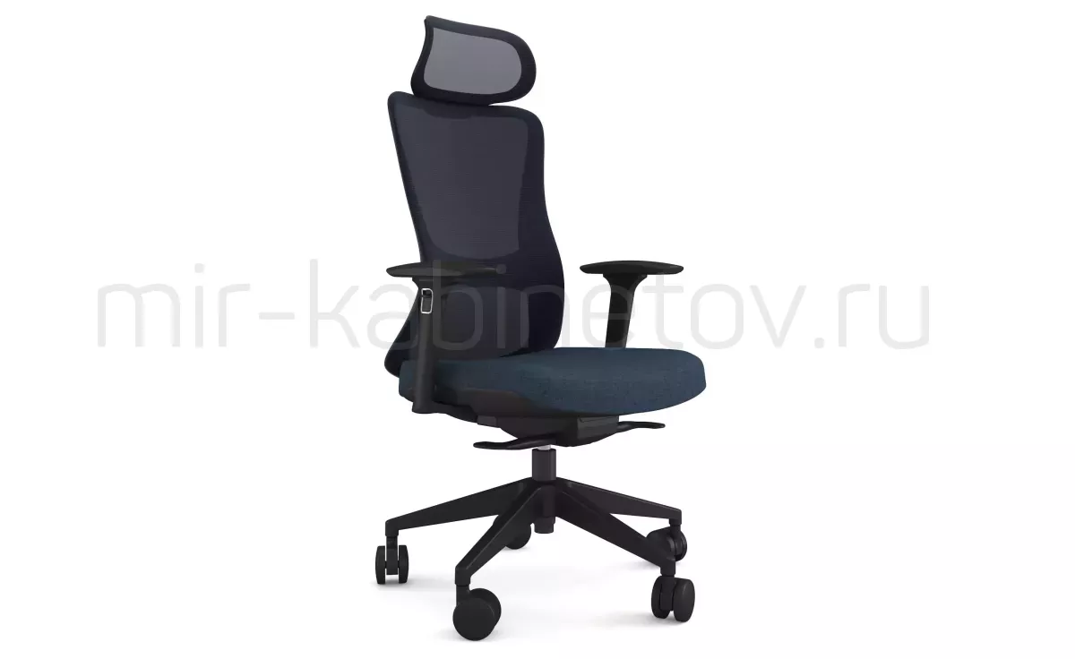 Кресло для руководителя Yoto, EYT80-2.SW, Indigo Blue (MA10) – фото 1