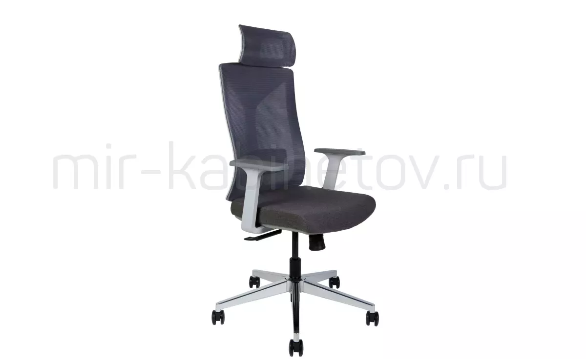 Кресло для руководителя Бостон SL 8001A-2 grey – фото 1