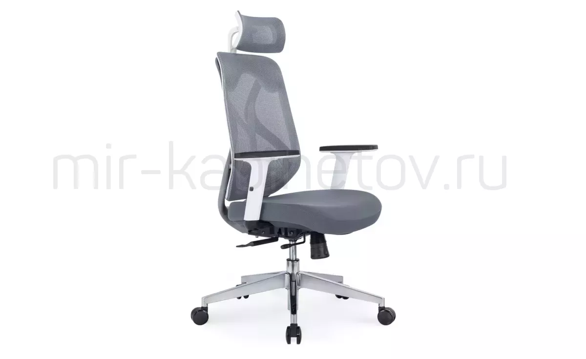 Кресло для руководителя Имидж gray YS-0817H(D+T)W – фото 1
