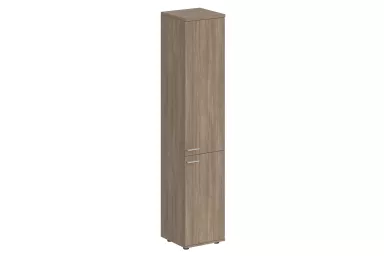 Шкаф высокий (2-х дверный) правый HDF