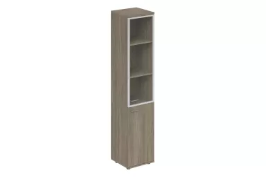 Шкаф высокий со стеклом