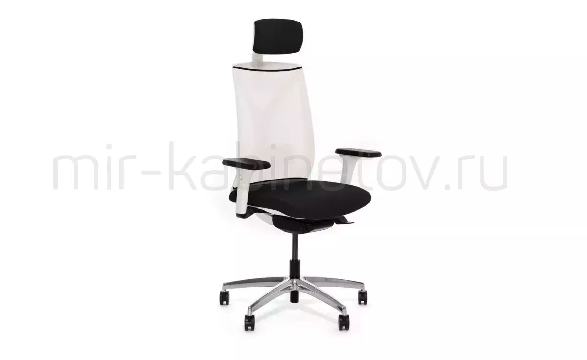 Кресло для руководителя DION W MeshW headrest (alum) – фото 1