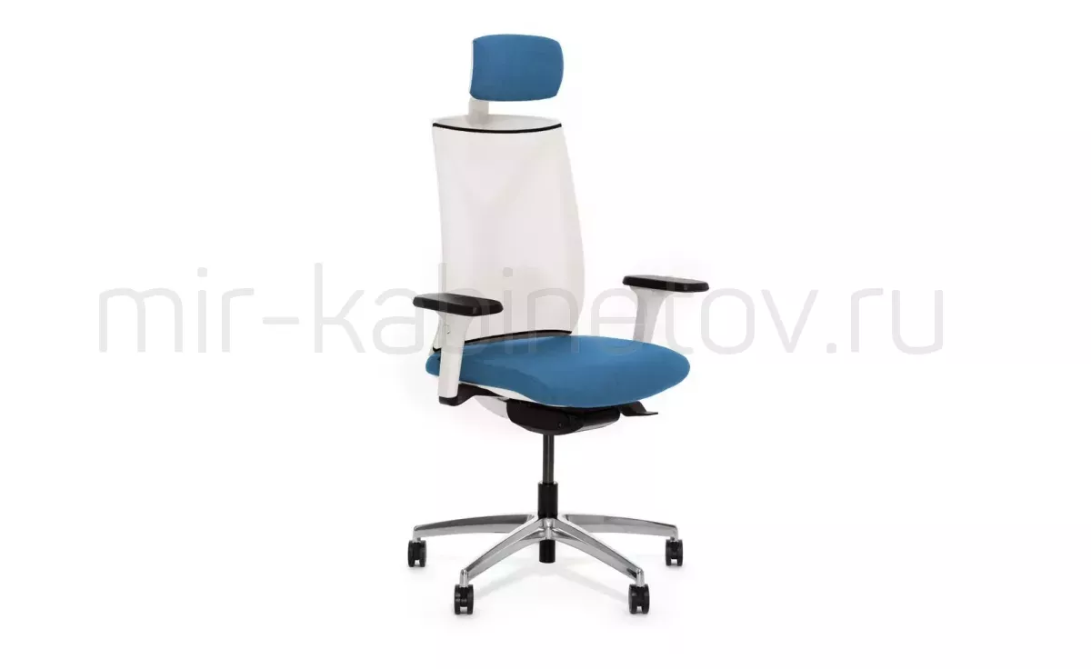 Кресло для руководителя DION W MeshW headrest (alum) – фото 1