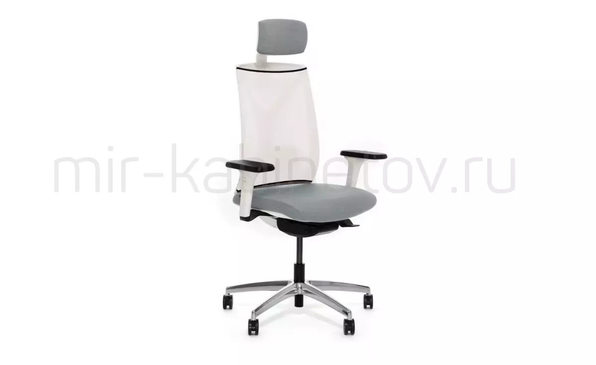 Кресло для руководителя DION W MeshW headrest (alum) – фото 1
