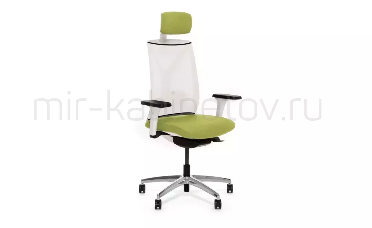 Кресло для руководителя DION W MeshW headrest (alum) – фото 1