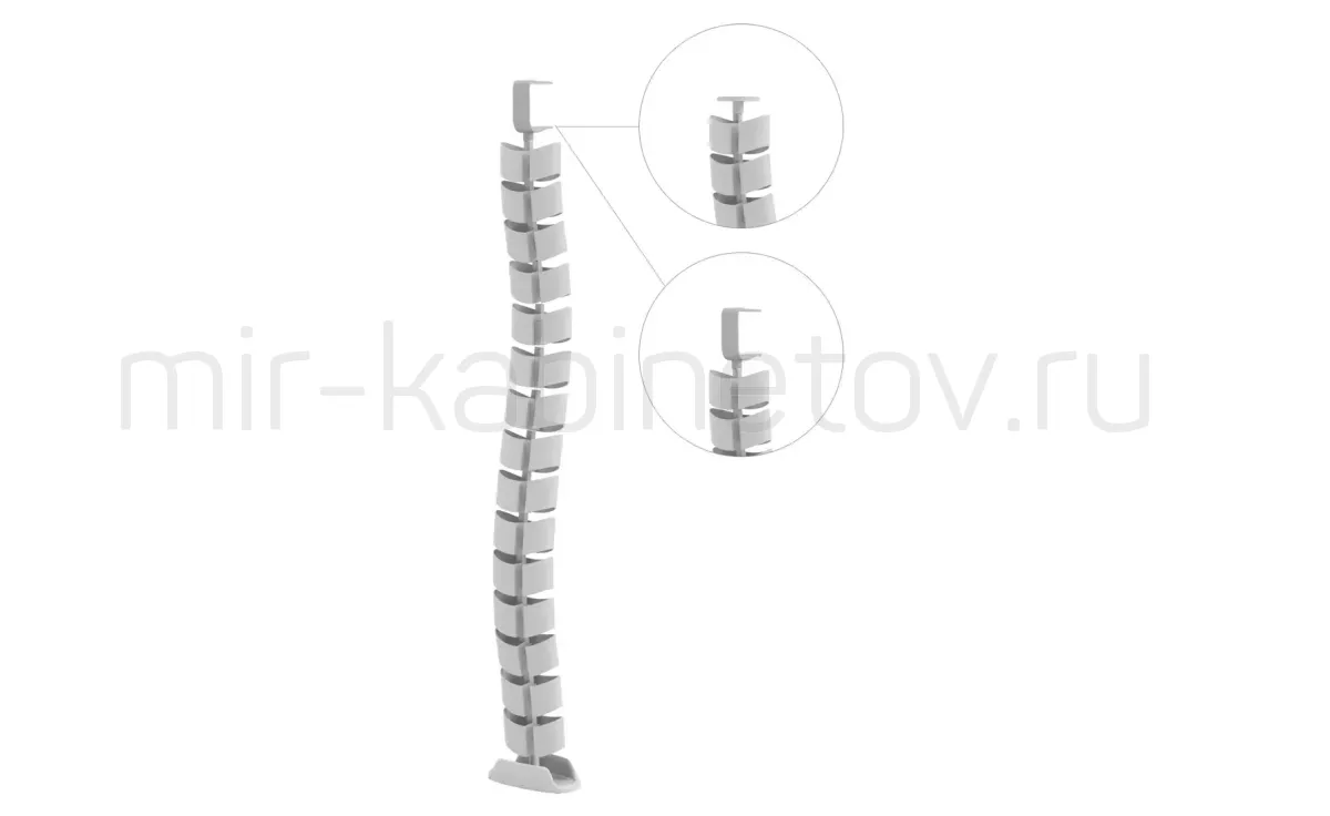 Кабель-канал (серебристый) – фото 1
