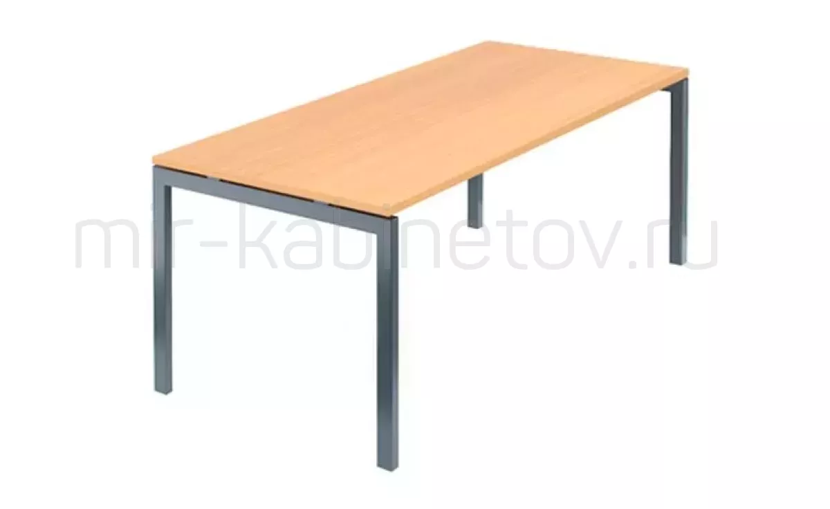 Стол на м/каркасе для заседаний/антрацит – фото 1