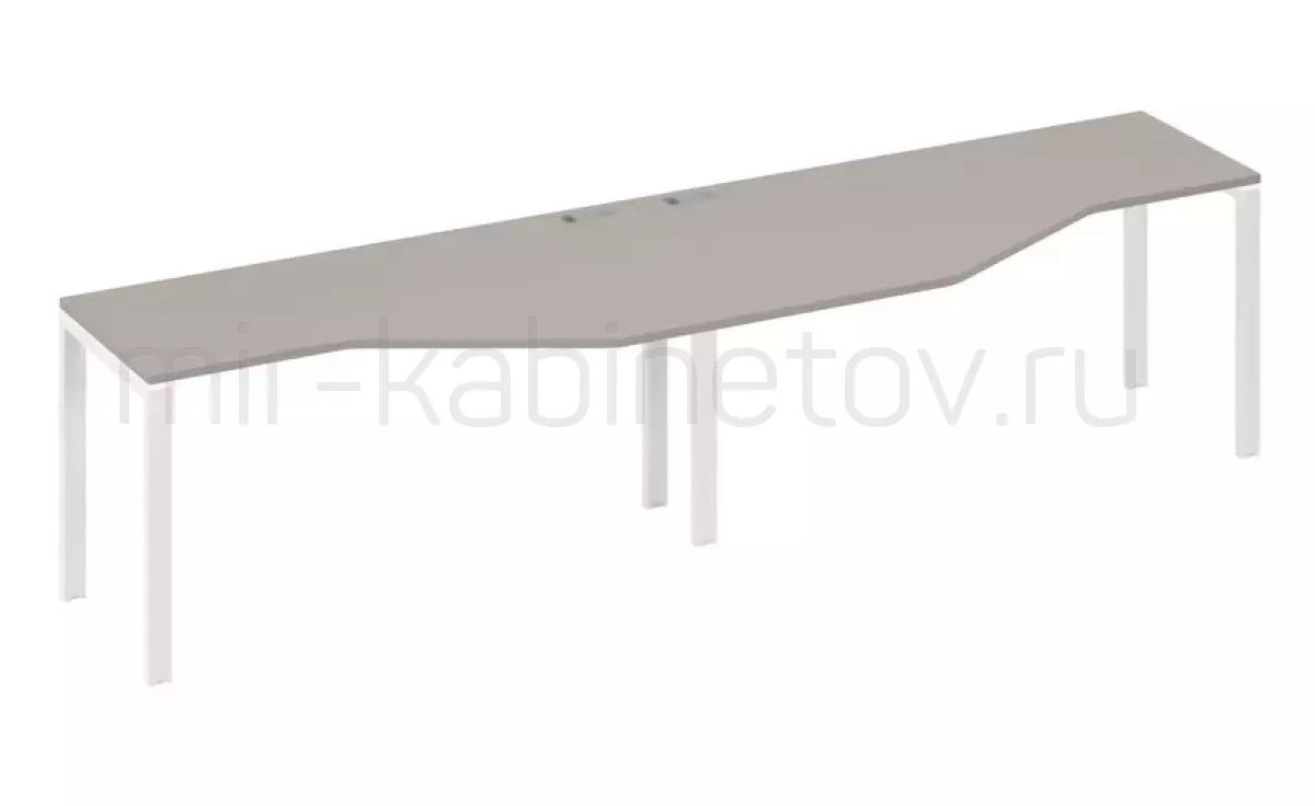 Рабочая станция со столами м/к UNO (2х160) – фото 1
