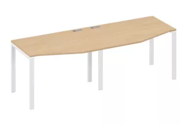 Рабочая станция со столами м/к UNO (2х120)