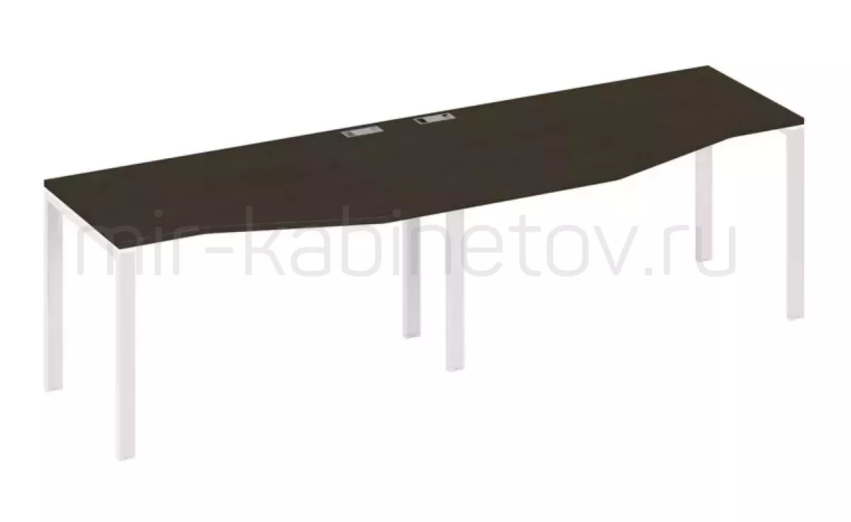 Рабочая станция со столами м/к UNO (2х140) – фото 1