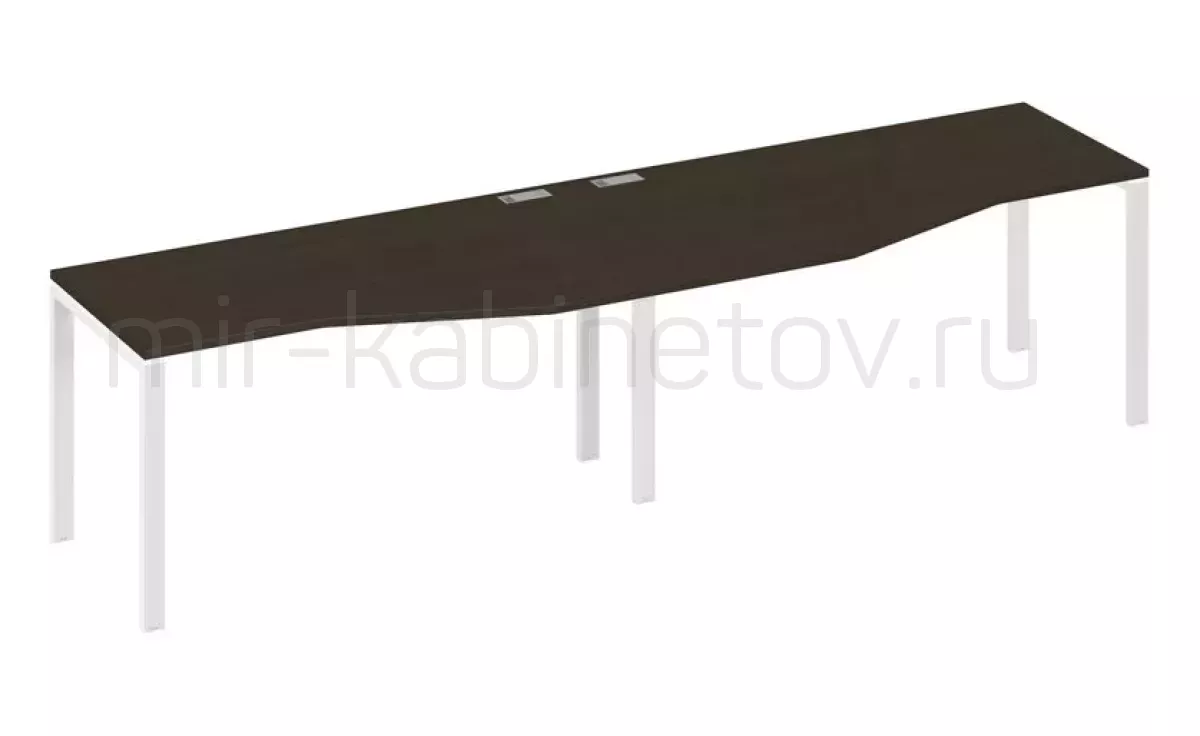 Рабочая станция со столами м/к UNO (2х160) – фото 1