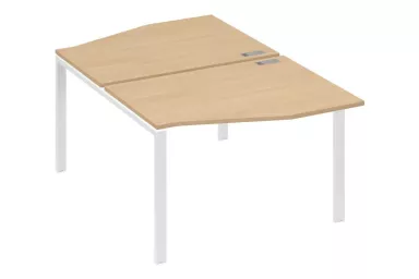 Рабочая станция со столами м/к UNO (2х120)