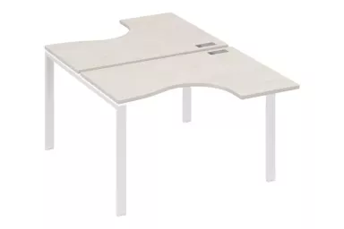 Рабочая станция со столами м/к UNO (2х120)