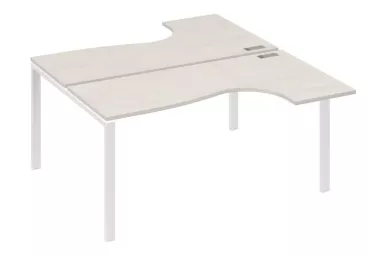 Рабочая станция со столами м/к UNO (2х160)