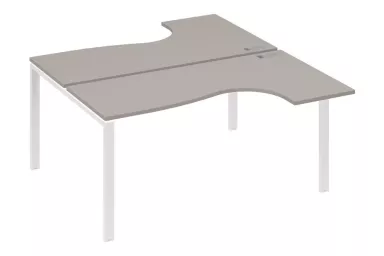Рабочая станция со столами м/к UNO (2х160)
