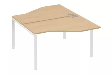 Рабочая станция со столами м/к UNO (2х140)