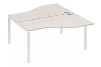 Рабочая станция со столами м/к UNO (2х160)