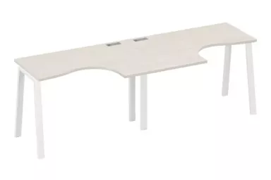Рабочая станция со столами м/к TRE (2х120)
