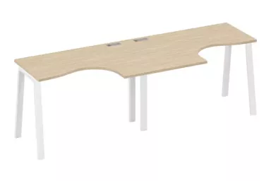 Рабочая станция со столами м/к TRE (2х120)