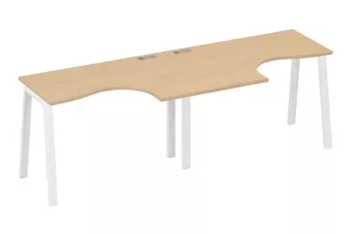 Рабочая станция со столами м/к TRE (2х120)