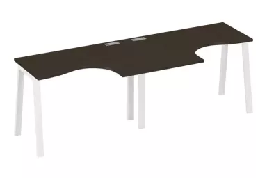 Рабочая станция со столами м/к TRE (2х120)