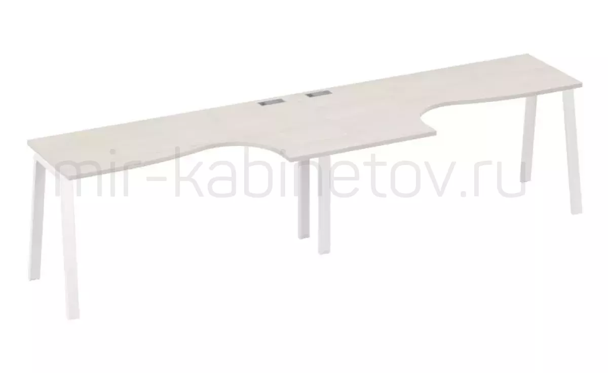 Рабочая станция со столами м/к TRE (2х160) – фото 1