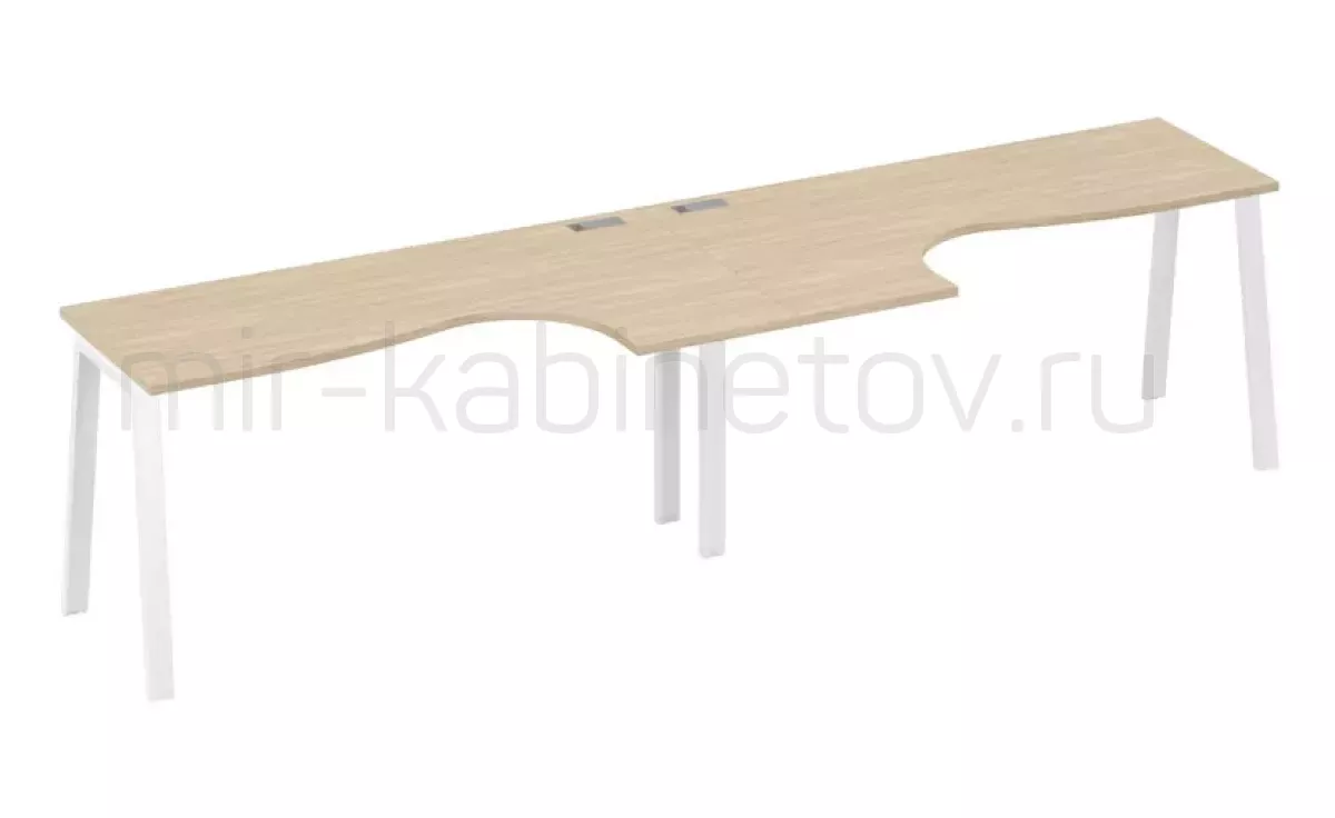 Рабочая станция со столами м/к TRE (2х160) – фото 1