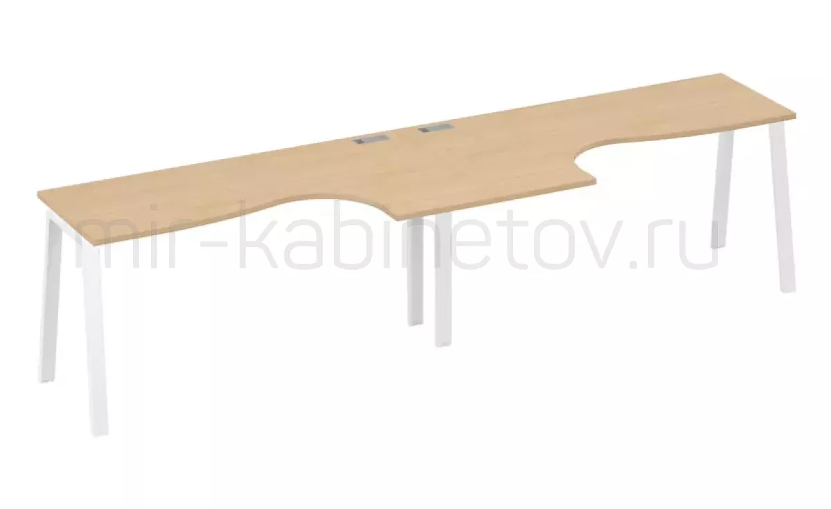 Рабочая станция со столами м/к TRE (2х160) – фото 1