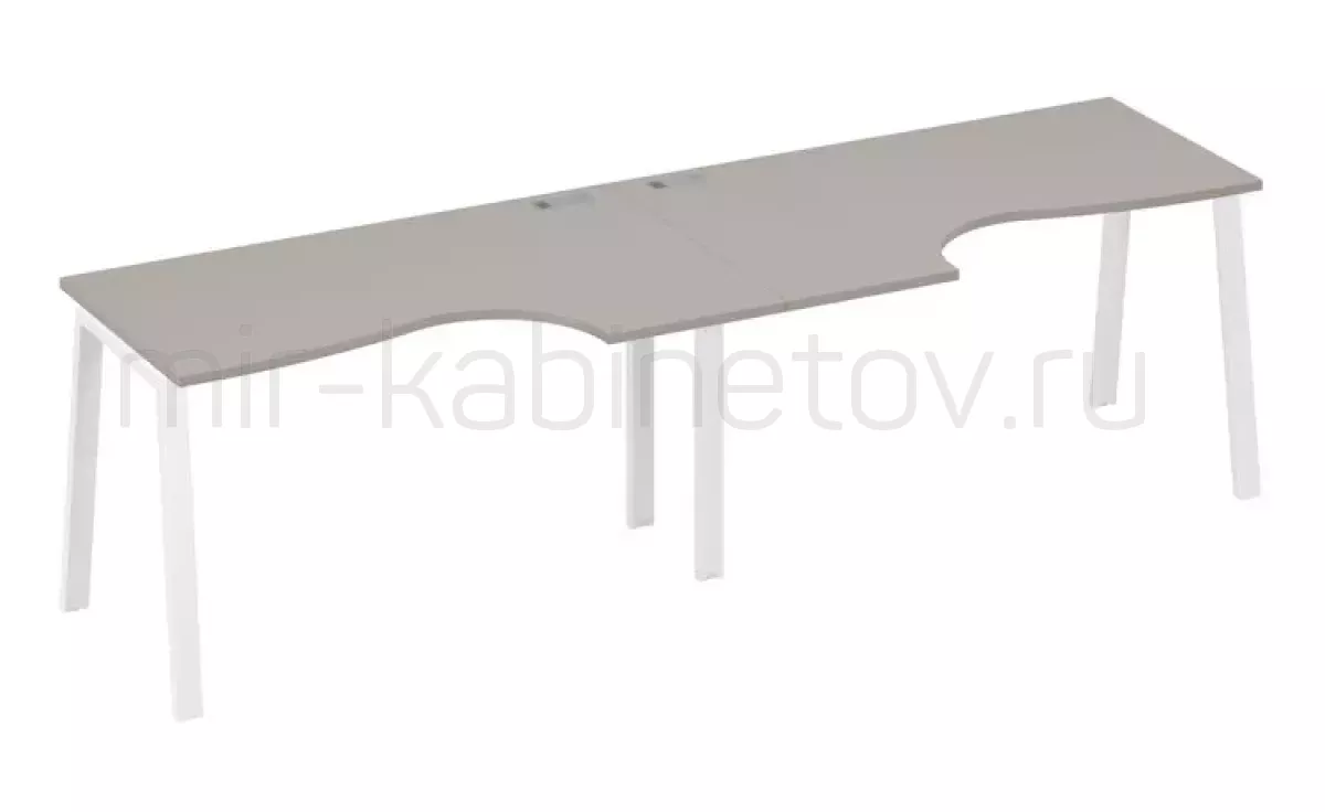 Рабочая станция со столами м/к TRE (2х140) – фото 1
