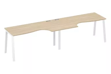 Рабочая станция со столами м/к TRE (2х160)