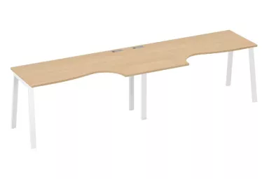 Рабочая станция со столами м/к TRE (2х160)
