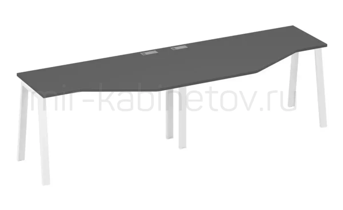 Рабочая станция со столами м/к TRE (2х140) – фото 1