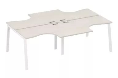 Рабочая станция со столами м/к TRE (4х120)