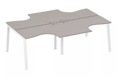 Рабочая станция со столами м/к TRE (4х120)