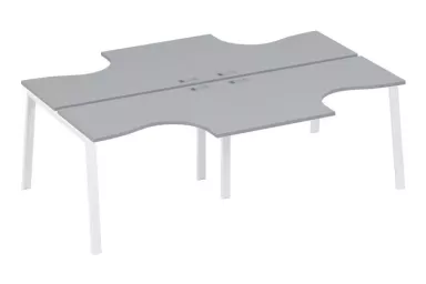 Рабочая станция со столами м/к TRE (4х120)