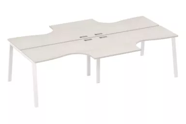 Рабочая станция со столами м/к TRE (4х140)