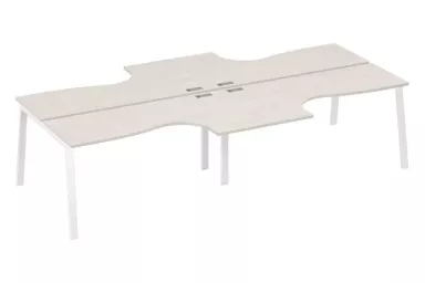 Рабочая станция со столами м/к TRE (4х160)