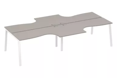 Рабочая станция со столами м/к TRE (4х160)
