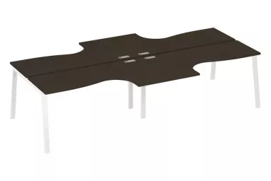 Рабочая станция со столами м/к TRE (4х160)