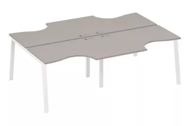 Рабочая станция со столами м/к TRE (4х120)