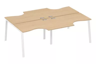 Рабочая станция со столами м/к TRE (4х120)